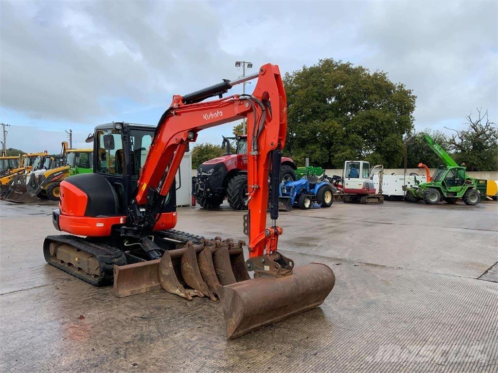 Kubota KX057-4 Paletli ekskavatörler
