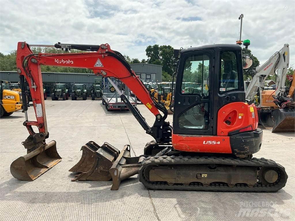 Kubota U55-4 Paletli ekskavatörler