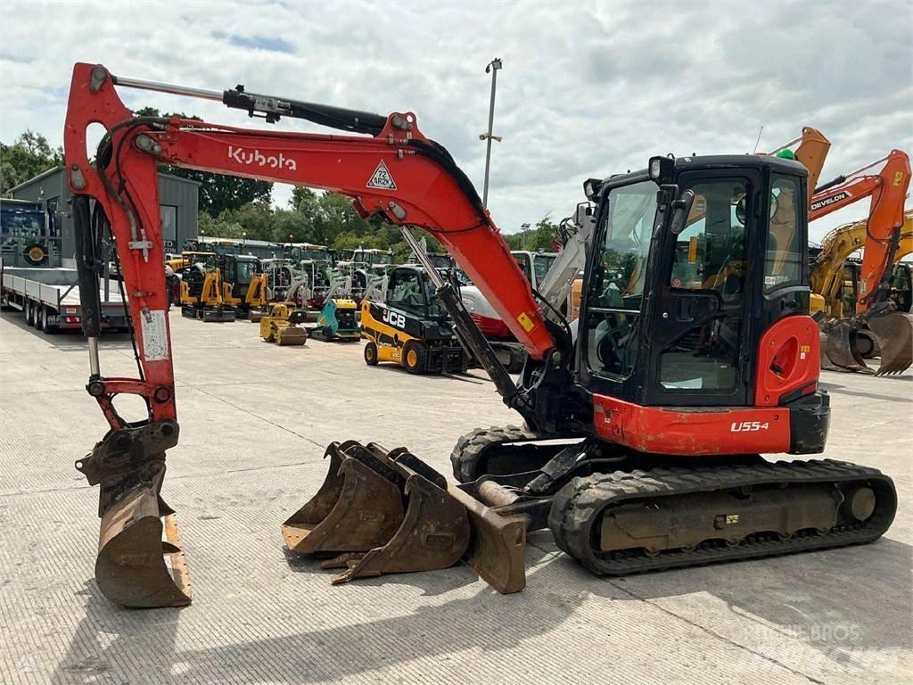Kubota U55-4 Paletli ekskavatörler