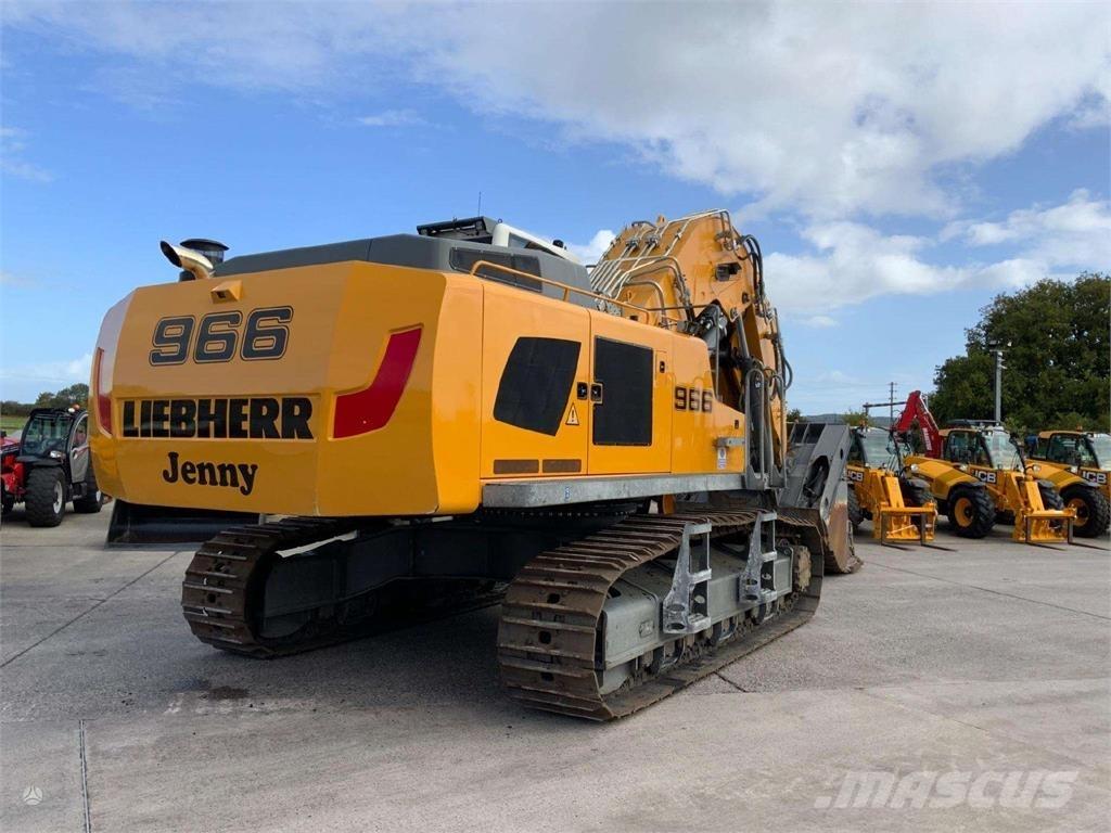 Liebherr R966 HD Paletli ekskavatörler