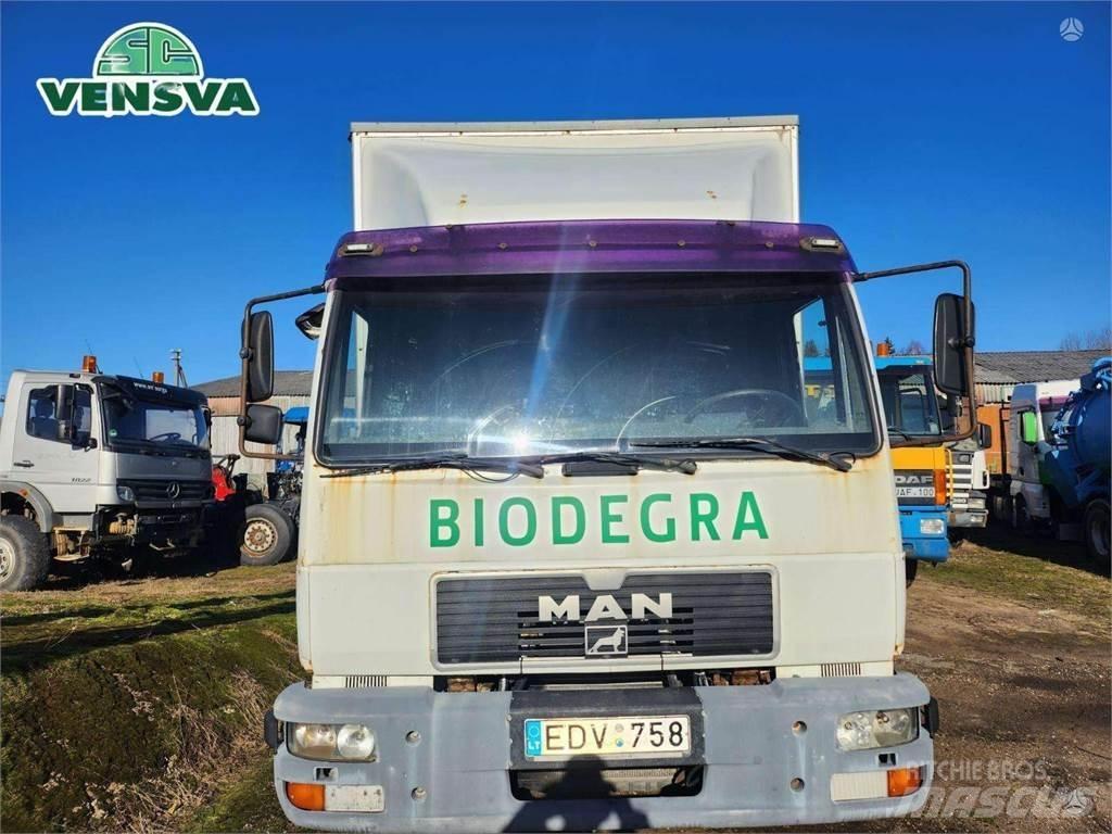 MAN LE 160 C Kapali kasa kamyonlar
