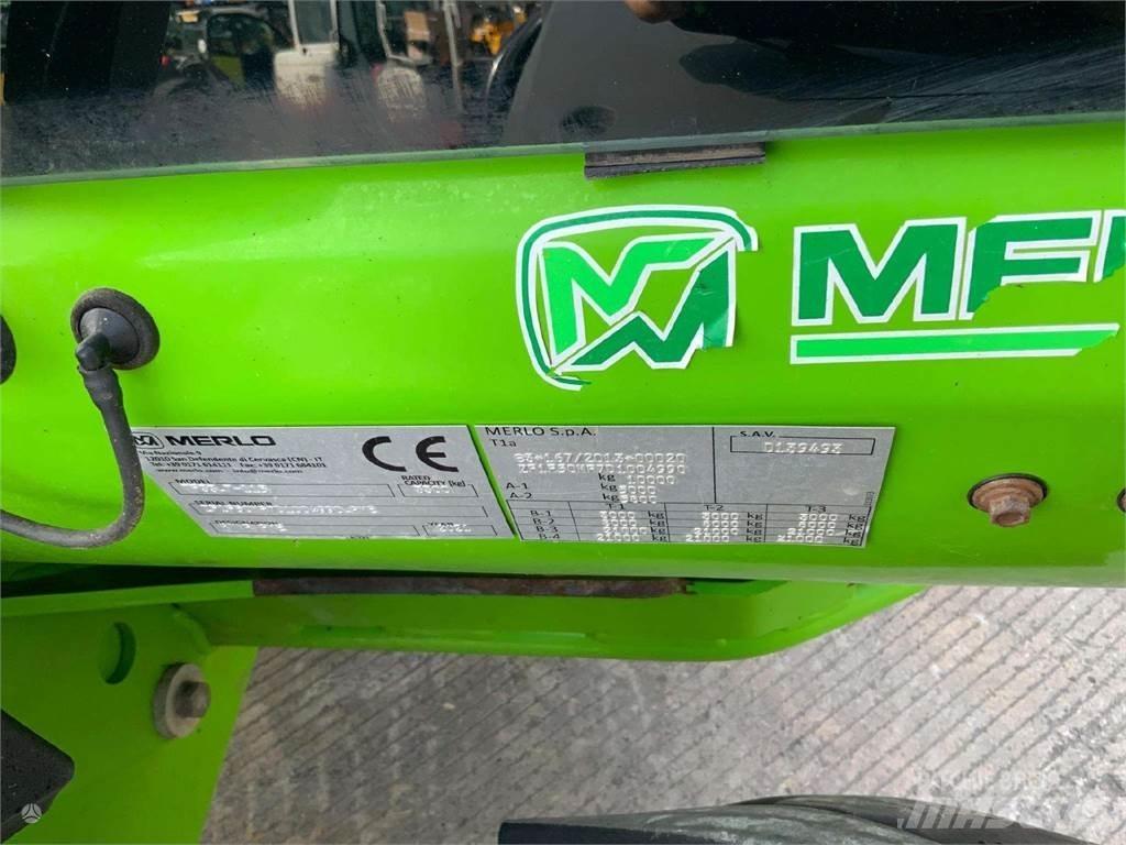 Merlo TF33.7 Ön yükleyici ve kazicilar