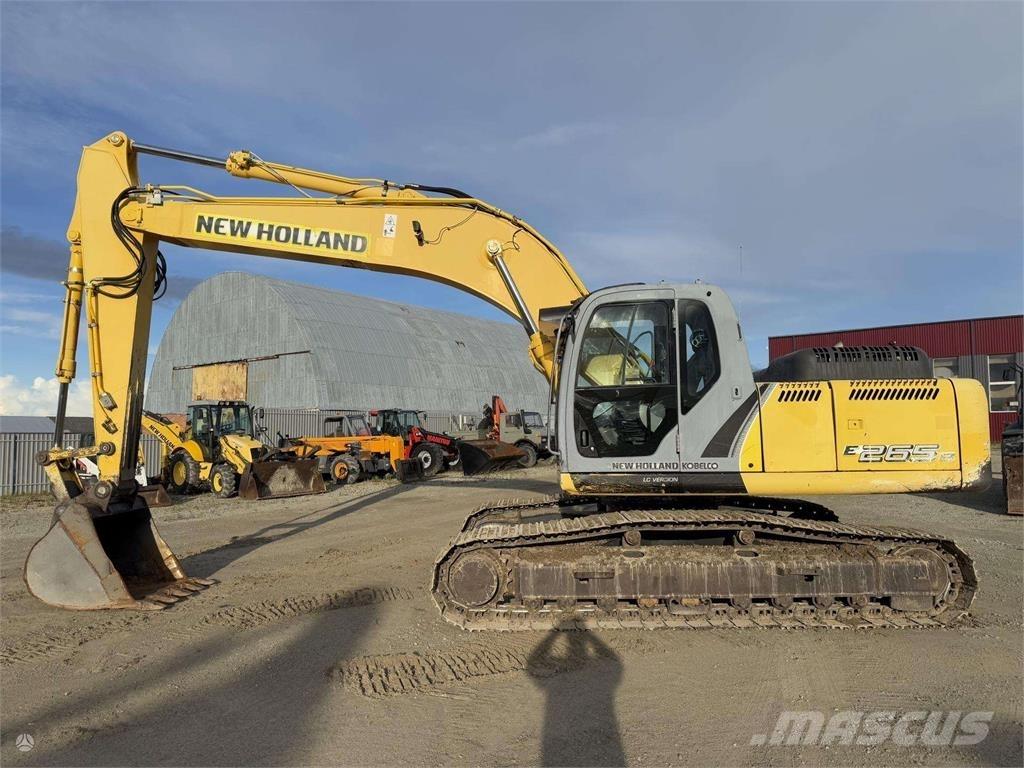 New Holland E265B Paletli ekskavatörler