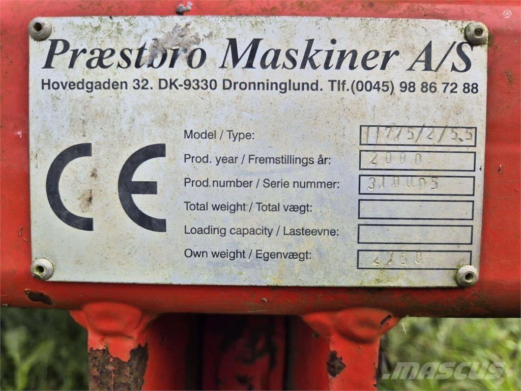 Præstbro 5.5 Tas toplama makinasi