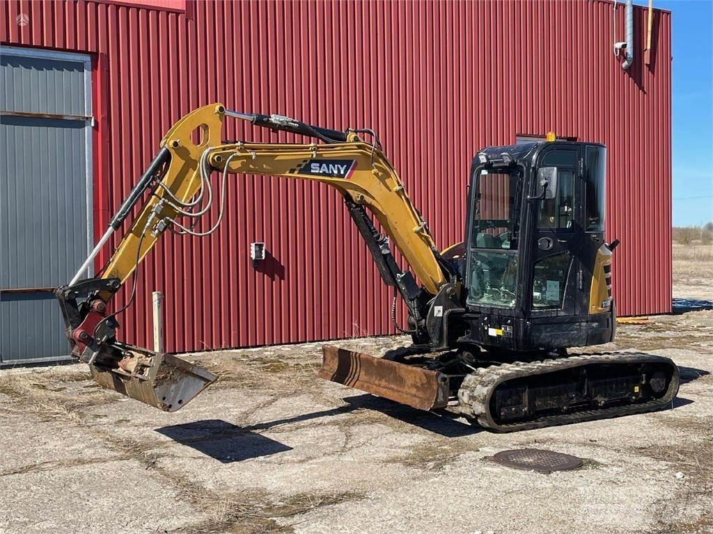 Sany SY50U Mini ekskavatörler, 7 tona dek