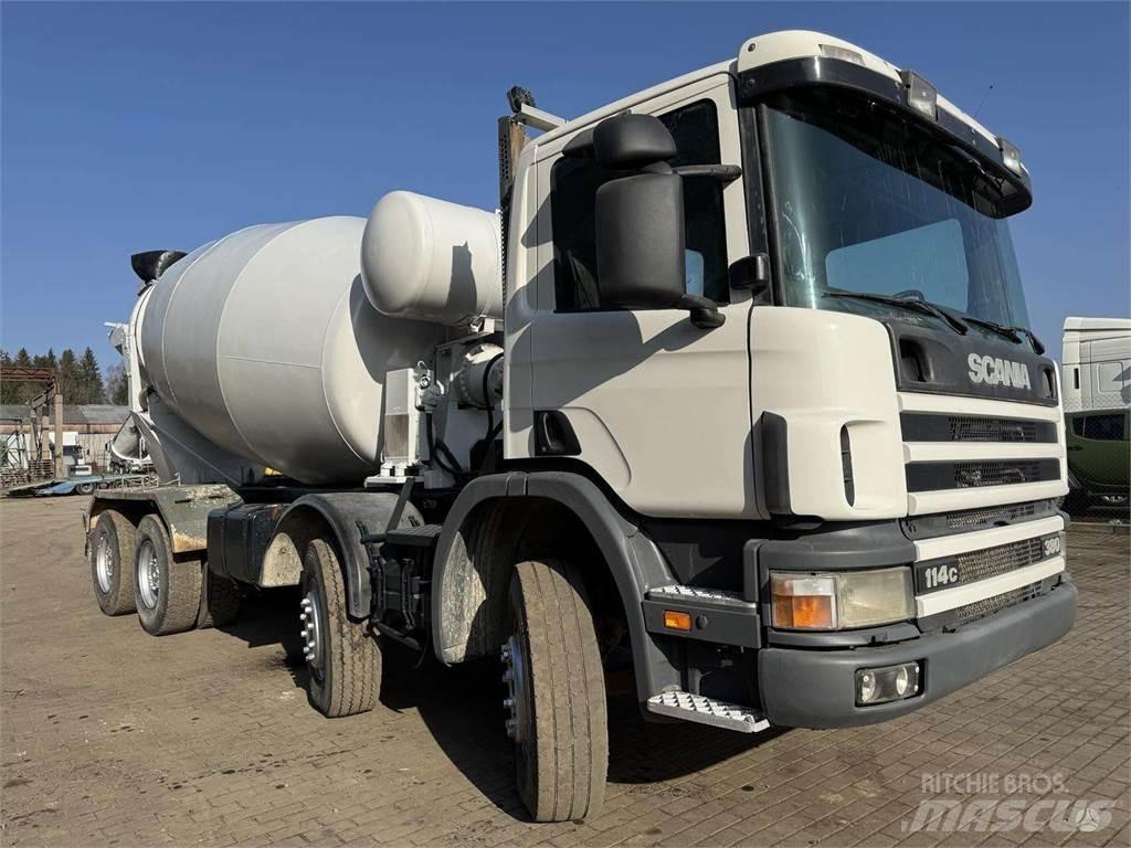 Scania P124 8x4 Transmikserler