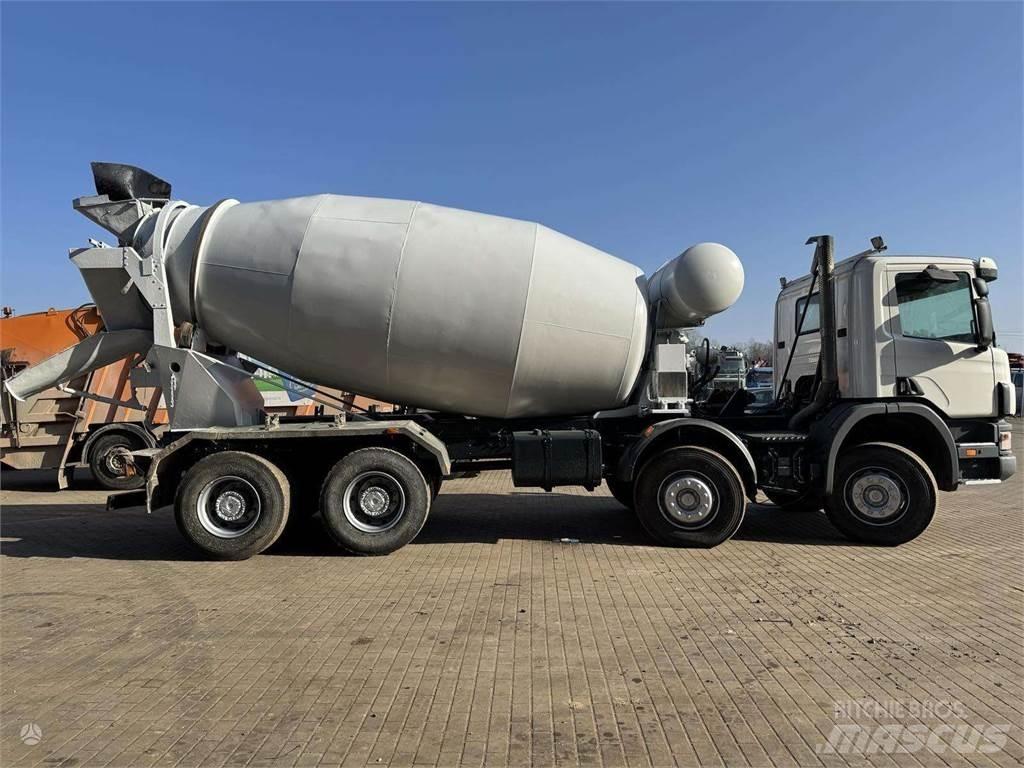 Scania P124 8x4 Transmikserler
