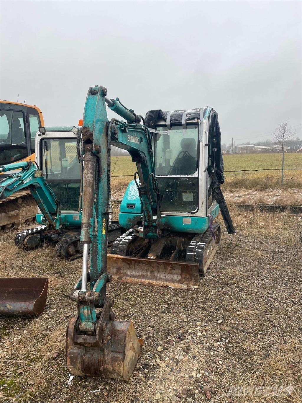 Sunward SWE25B Mini ekskavatörler, 7 tona dek