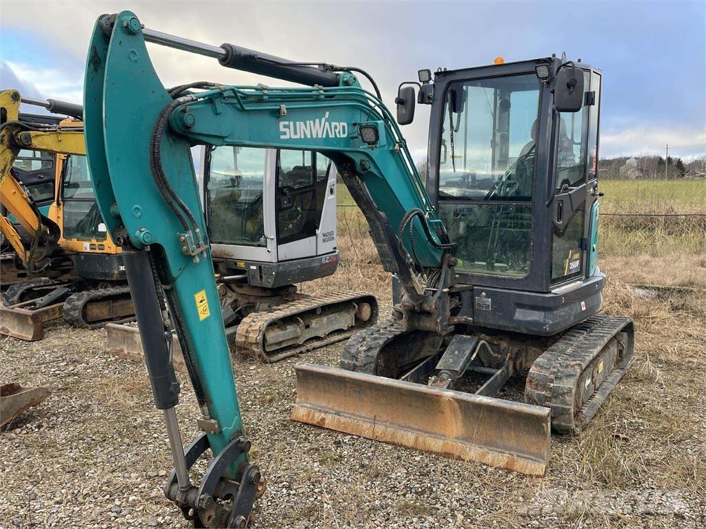 Sunward SWE35UF Mini ekskavatörler, 7 tona dek