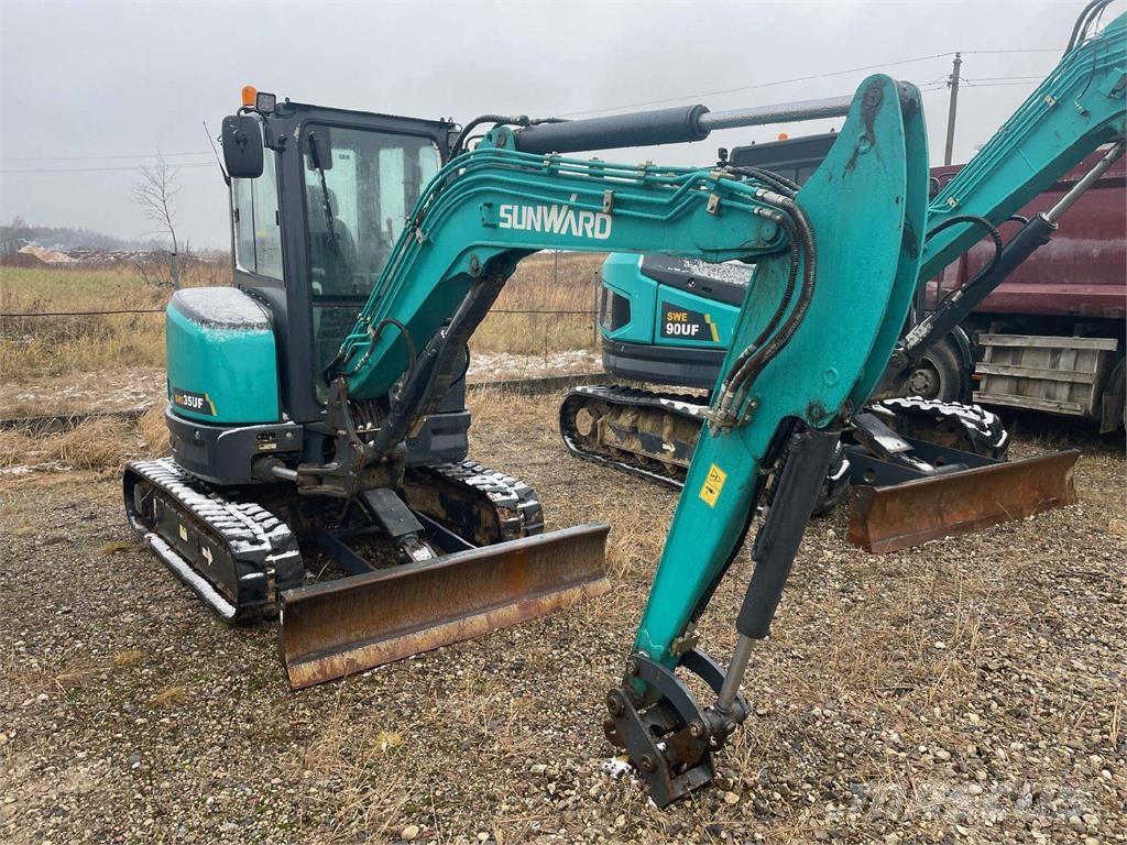 Sunward SWE35UF Mini ekskavatörler, 7 tona dek