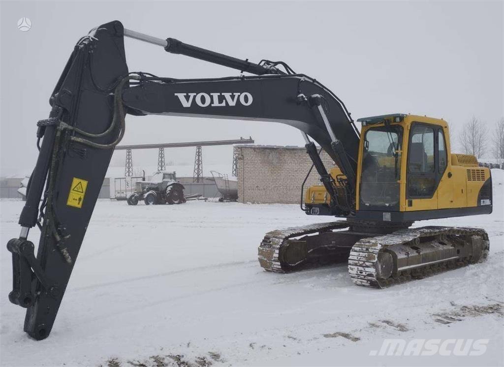 Volvo EC 210 BLC Paletli ekskavatörler