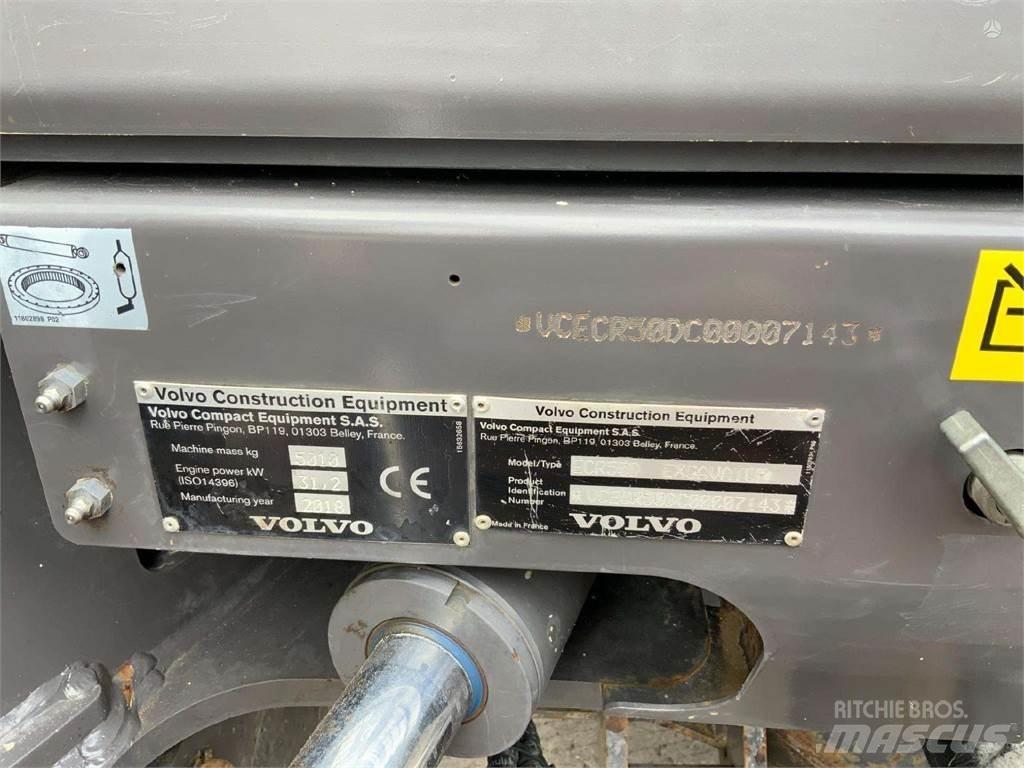 Volvo ECR50 Paletli ekskavatörler