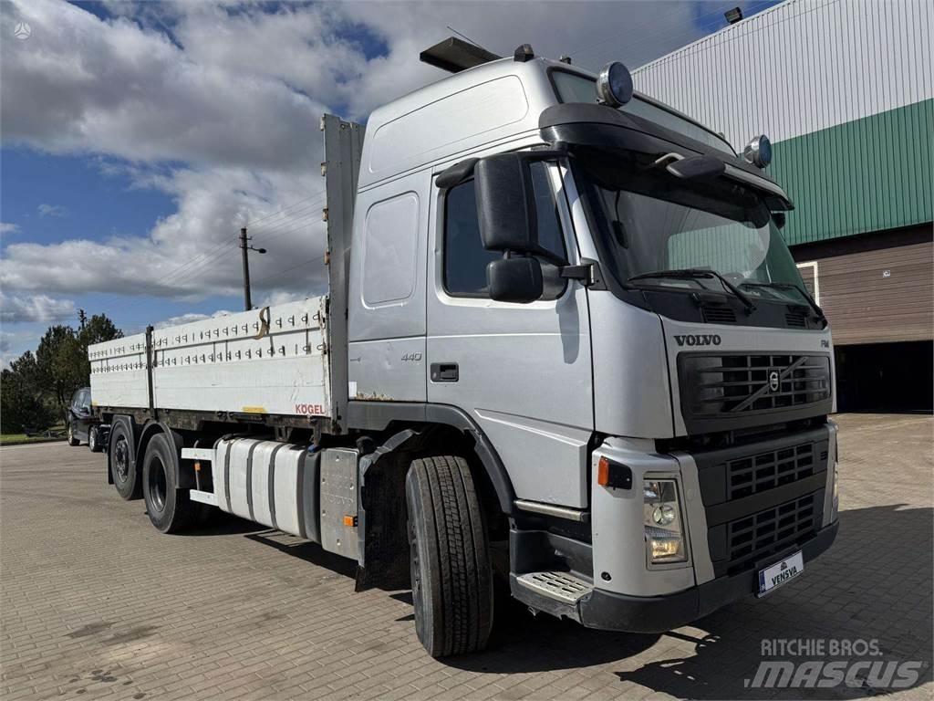 Volvo FM 440 6x2 Flatbed kamyonlar