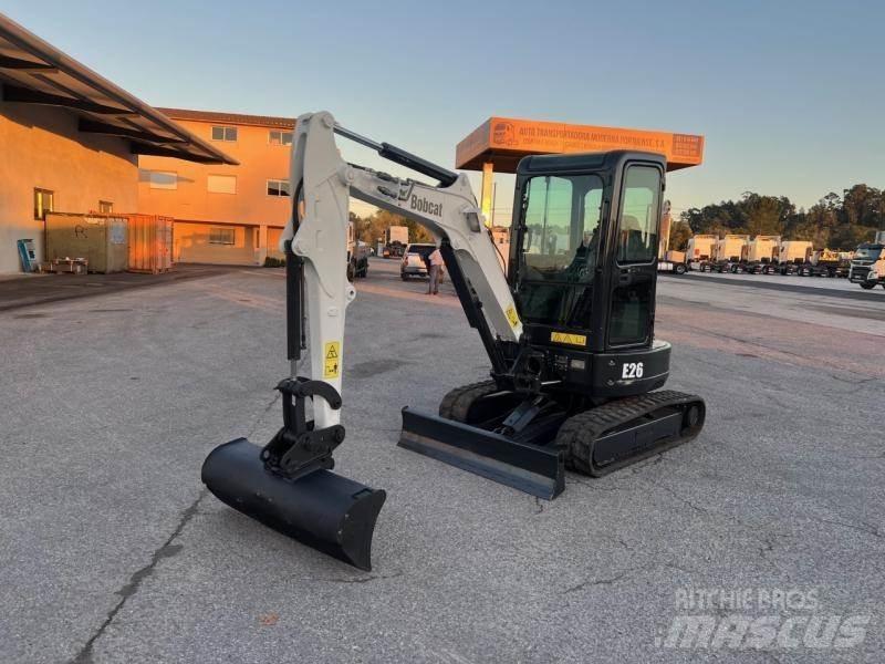 Bobcat E 26 Mini ekskavatörler, 7 tona dek