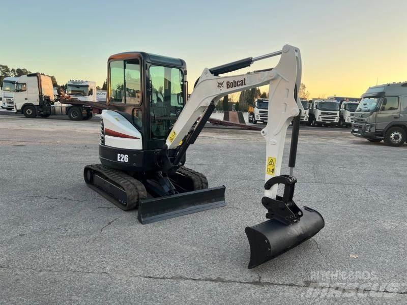 Bobcat E 26 Mini ekskavatörler, 7 tona dek