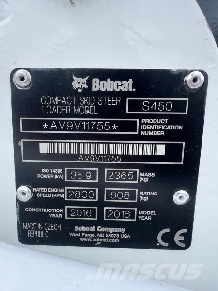 Bobcat S 450 Mini yükleyiciler