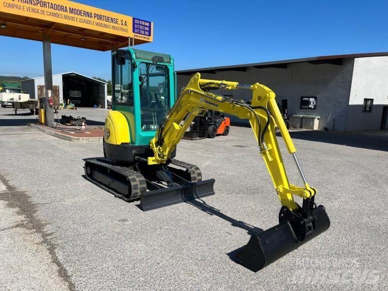 Yanmar ViO25 Mini ekskavatörler, 7 tona dek