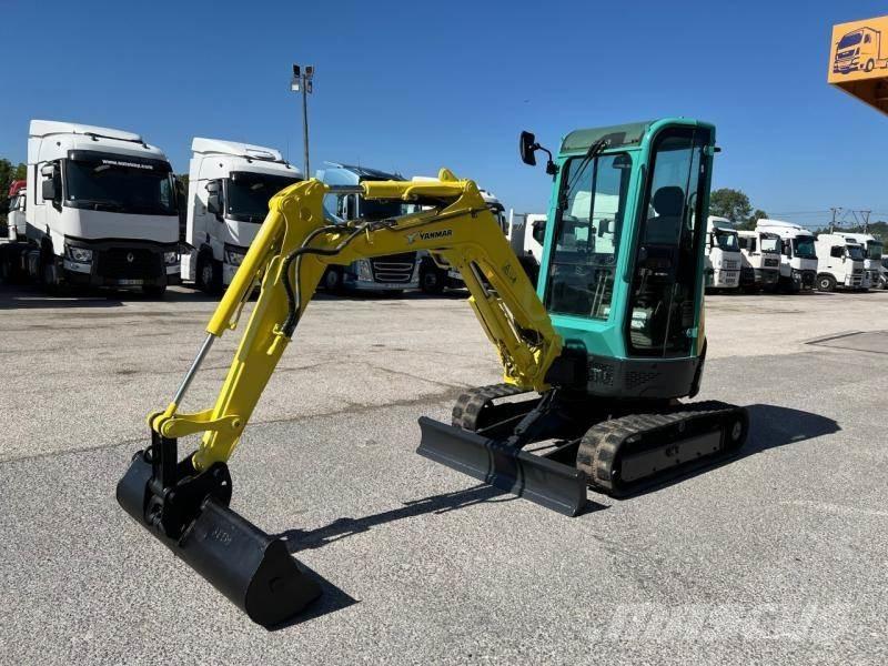 Yanmar ViO25 Mini ekskavatörler, 7 tona dek