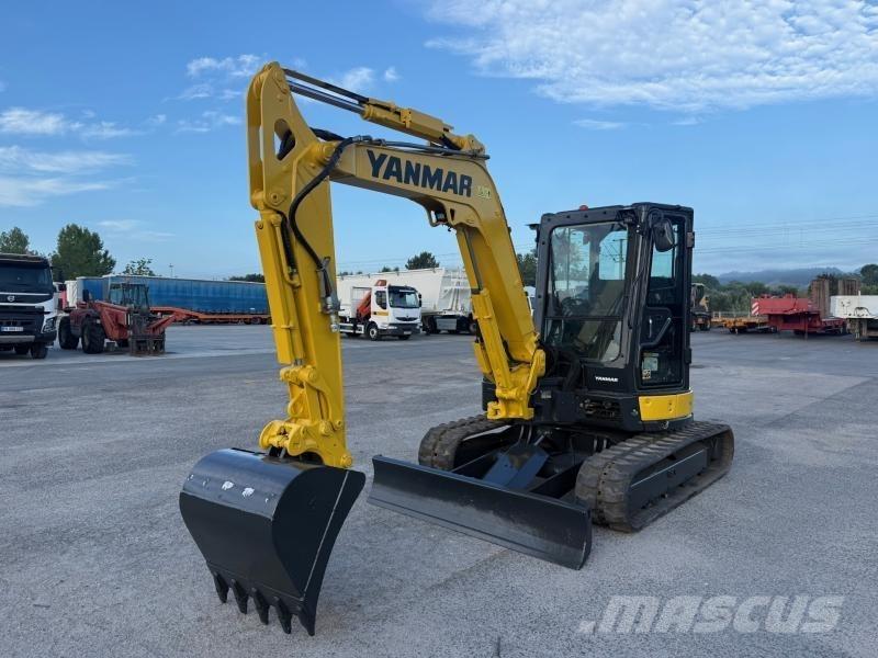 Yanmar ViO50 Mini ekskavatörler, 7 tona dek