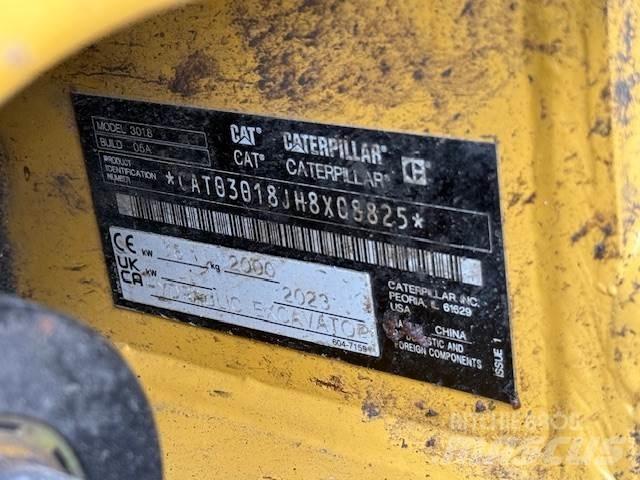 CAT 301.8 Mini ekskavatörler, 7 tona dek