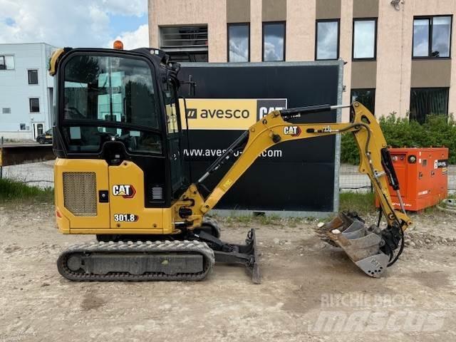 CAT 301.8 Mini ekskavatörler, 7 tona dek