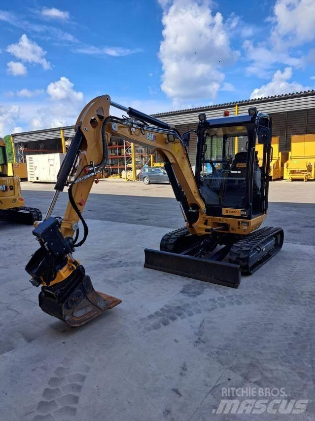 CAT 302.7DCR Mini ekskavatörler, 7 tona dek