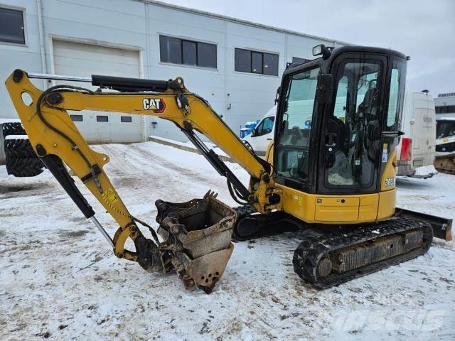 CAT 303.5ECR Mini ekskavatörler, 7 tona dek