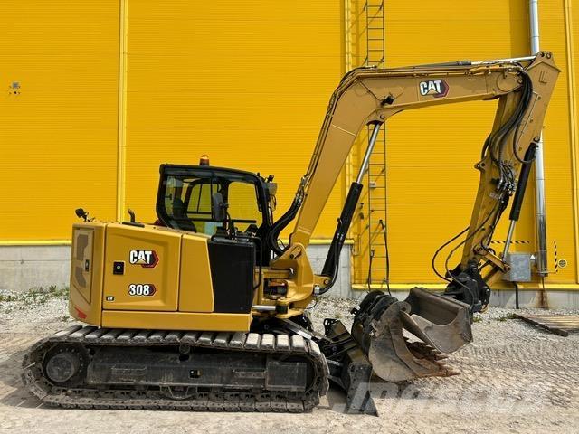 CAT 308-07 Mini ekskavatörler, 7 tona dek