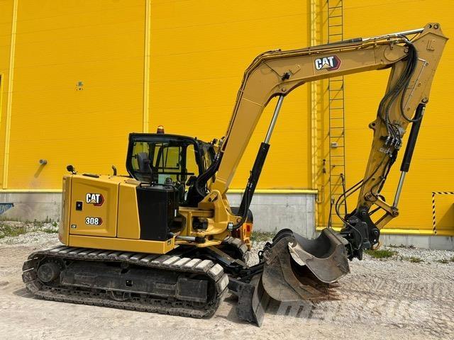 CAT 308-07 Mini ekskavatörler, 7 tona dek
