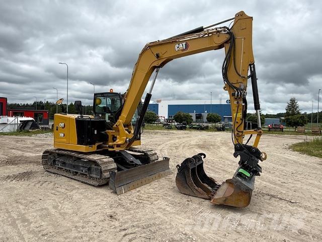 CAT 308 CR Mini ekskavatörler, 7 tona dek
