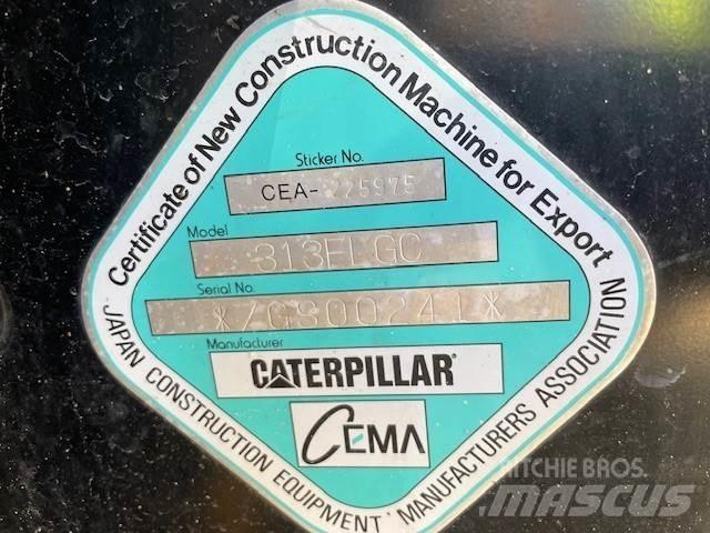 CAT 313 FL GC Paletli ekskavatörler