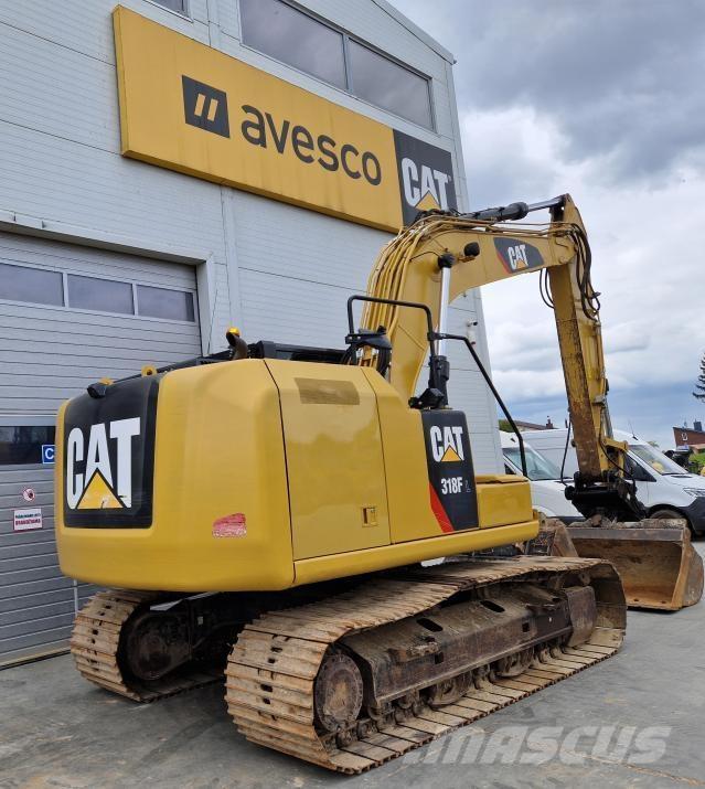 CAT 318FL Paletli ekskavatörler