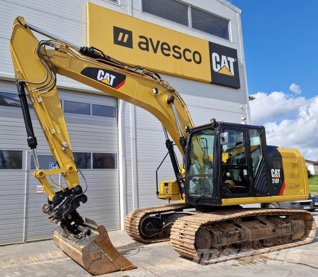 CAT 318FL Paletli ekskavatörler