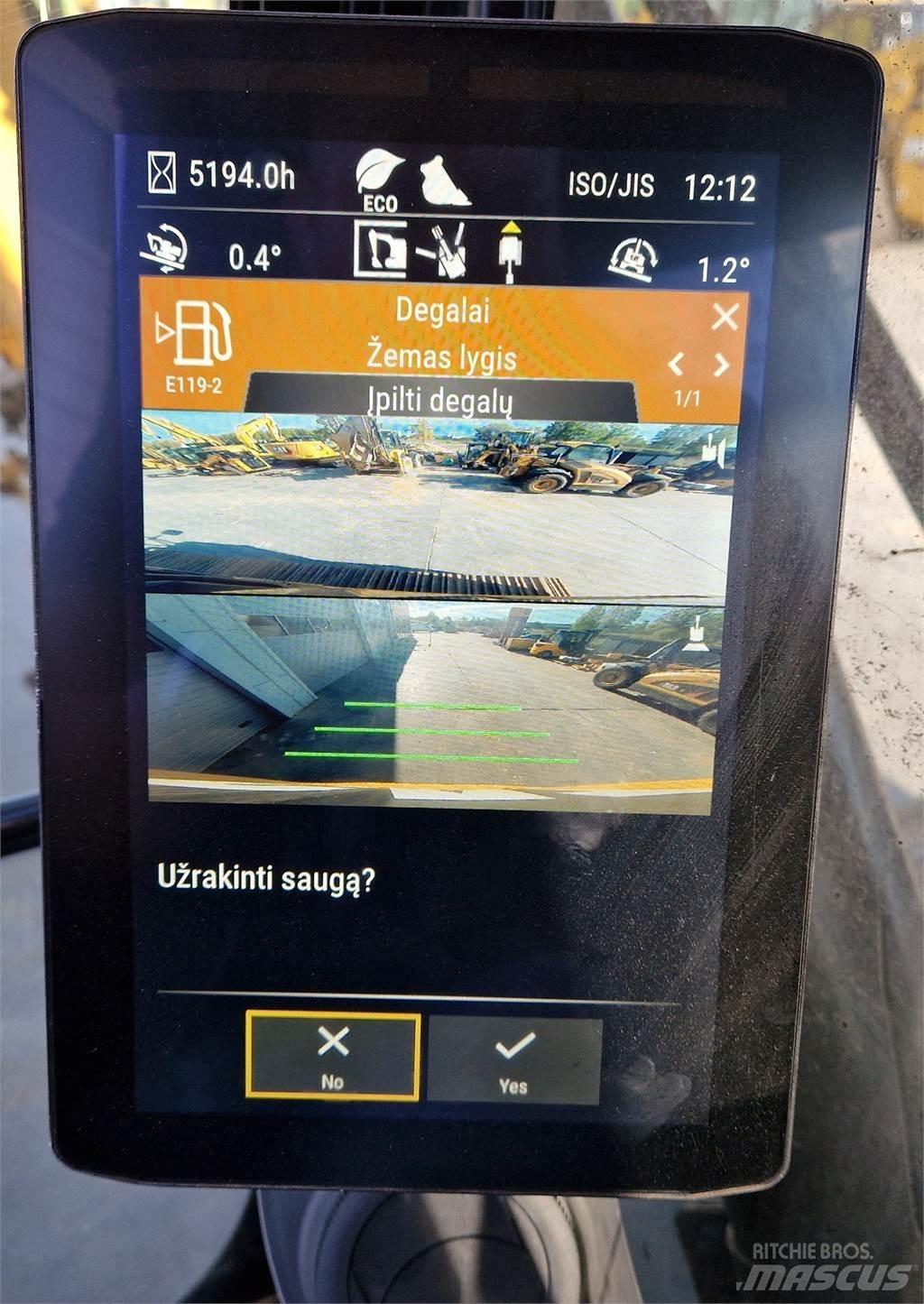 CAT 320-07 Paletli ekskavatörler