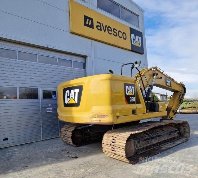 CAT 320-07 Paletli ekskavatörler
