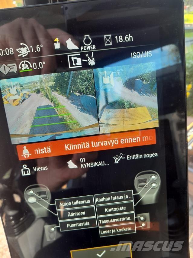 CAT 374 Paletli ekskavatörler