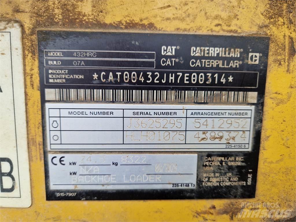 CAT 432-07 Kazıcı yükleyiciler - beko loder