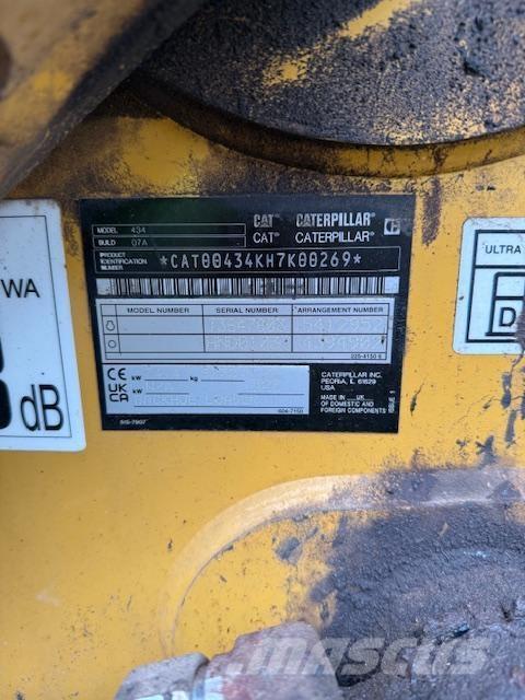 CAT 434-07 Kazıcı yükleyiciler - beko loder