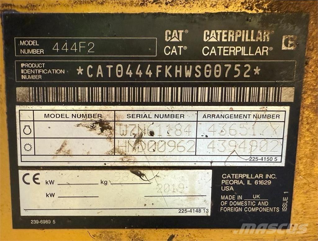 CAT 444F2 Kazıcı yükleyiciler - beko loder