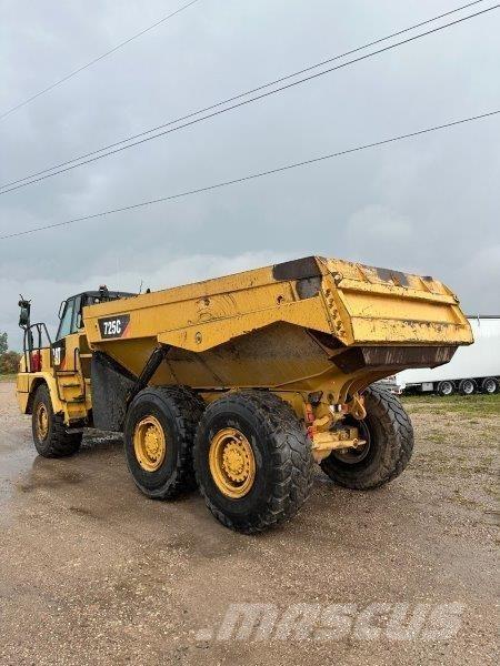 CAT 725C Belden kirma kaya kamyonu