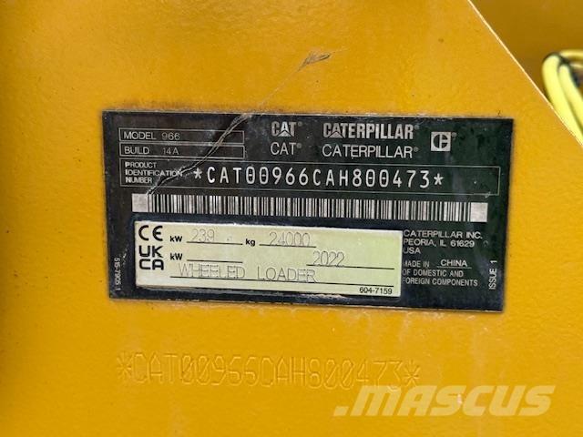 CAT 966 Tekerlekli yükleyiciler