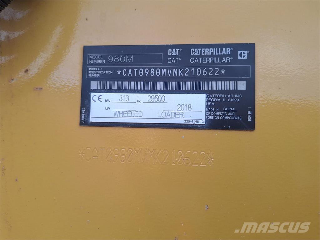 CAT 980M Tekerlekli yükleyiciler