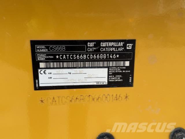 CAT CS66B Tek tamburlu silindirler