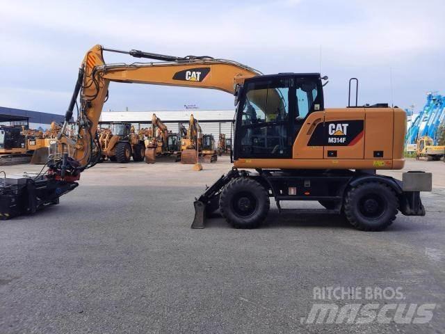CAT M314F Lastik tekerli ekskavatörler