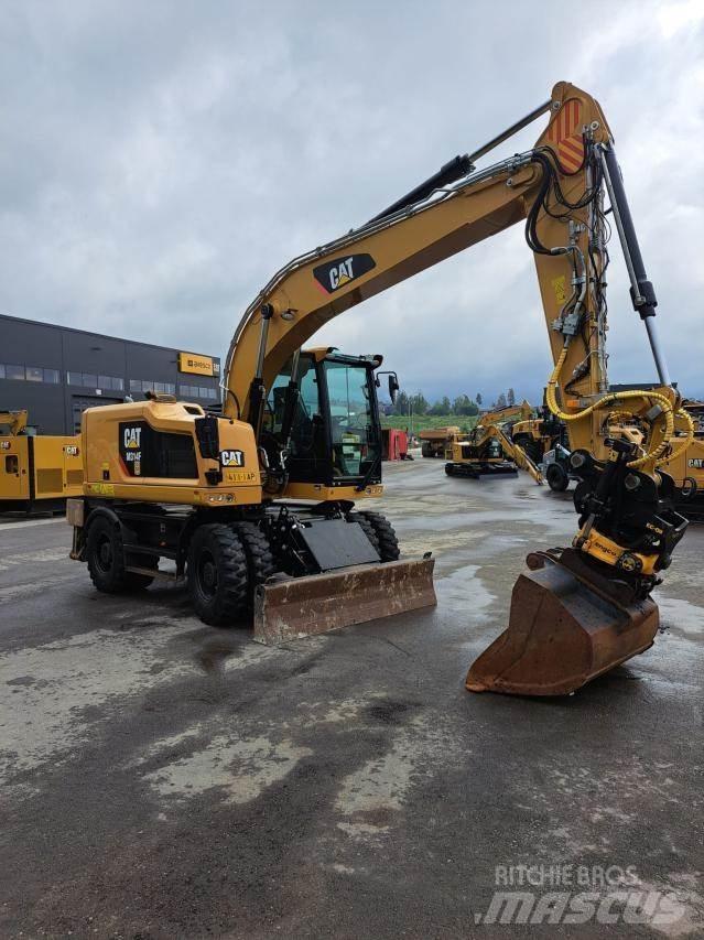 CAT M314F Lastik tekerli ekskavatörler