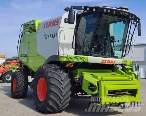 CLAAS Lexion 660 Biçerdöverler