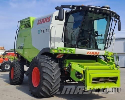 CLAAS Lexion 660 Biçerdöverler