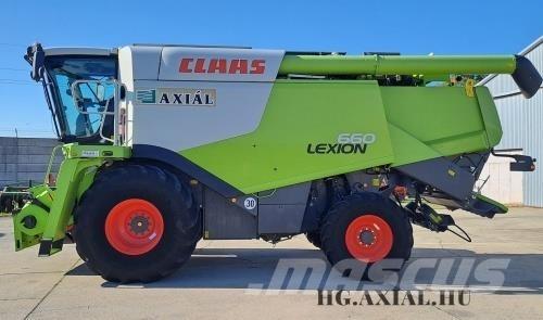 CLAAS Lexion 660 Biçerdöverler