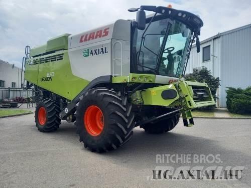 CLAAS Lexion 670 Biçerdöverler
