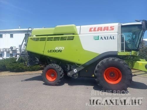 CLAAS Lexion 670 Biçerdöverler